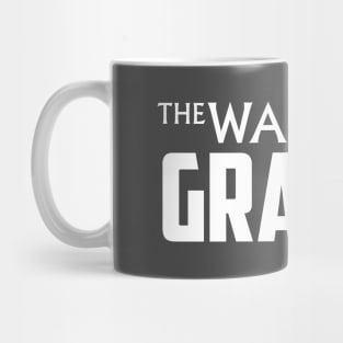 The Wait of Gravity by Jarett Walen - White Logo Mug